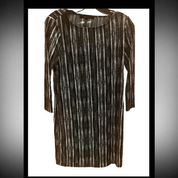 BCBGMAXAZRIA Striped Dress 3/4 Size XS - Picture 1 of 6